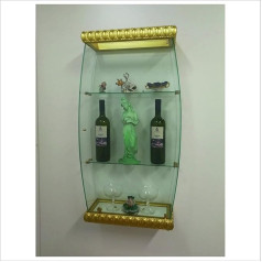 Vm Art Design Glass By Vetreria Miceli Настенная стеклянная витрина VM3022T-BOP Декорированный стиль (золото (арабский стиль))