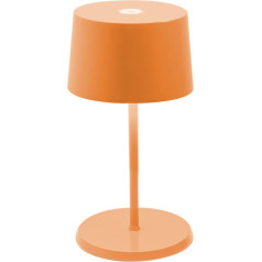 Zafferano, Olivia Mini Lamp, портативная и перезаряжаемая настольная лампа с сенсорным управлением, подходит для гостиной и улицы, диммер, 2200-3000 K, высот