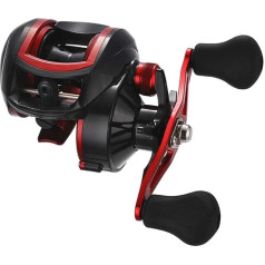 VejiA Wassertropfenrad, Hochgeschwindigkeitsverhältnis, 19 Lager, superglatte Metalldrahtschale, Neue Unterrad-Floß-Angelrolle