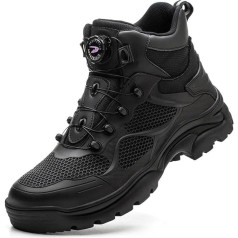 DKLOVIFU рабочая обувь летние мужские сапоги весна и зима пуговицы сапоги анти- и анти-подошва обувь нескользящие рабочие сапоги обмен мужская