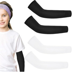 Hileyu Arm Warmers для детей, охлаждающие рукава для рук, защита от ультрафиолета, охлаждающие дышащие рукава, солнцезащитные рукава, спортивные ру