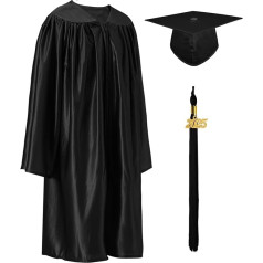GraduatePro Детский выпускной талар и выпускной шляпа 2024 кисточкой для дошкольного питомника выпускной партии