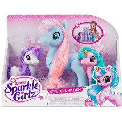 Zuru Sparkle Girlz Фигурки блестящие единорог картон 6 шт