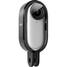 TELESIN Адаптер штатива для экшн-камеры Insta360 GO 3, пластиковая рама, защитный чехол, совместим с аксессуарами Insta360