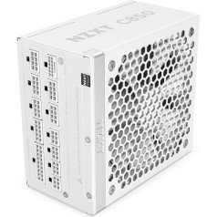 NZXT C850 Gold ATX 3.1 - Полностью модульный малошумный игровой блок питания для ПК - 850 Вт - 80 PLUS Gold - 12 В - 2x6 портов - режим нулевого вентилятора - 100% япо