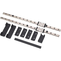 Комплект направляющих рельсов из 2 частей, рельсы скольжения из высокоуглеродистой стали для обновления линейных рельсов для Ender 3 Pro V2 S1 S1 Pr