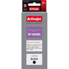 Effiki Чернила Activejet ab-d60bk (замена brother bt-d60bk; supreme; 100 мл; черный)