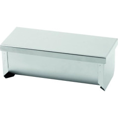 Террины 7,5 x 29 см, нержавеющая сталь серебристая, 7,7 x 29 x 7 см