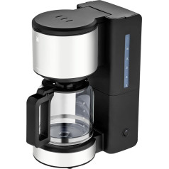 WMF Stelio Aroma Filter Coffee Machine со стеклянным кувшином, фильтр-кофе, 10 чашек, кофеварка из нержавеющей стали, каплесборник, подогревающая пластина, ав