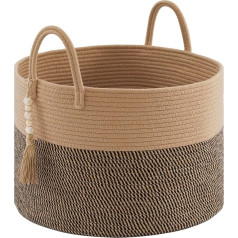 YOUDENOVA Корзина для белья плетеная большая 65 л Корзина для хранения одеял Корзина для игрушек для гостиной детской комнаты Корзина для хране