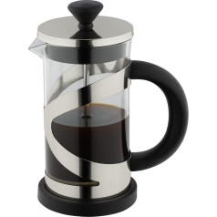 Café Olé Classico Cafetiere, хромированный, 1000 мл, 8 чашек, френч-пресс кофеварка, термостойкая ручка, нержавеющая сталь