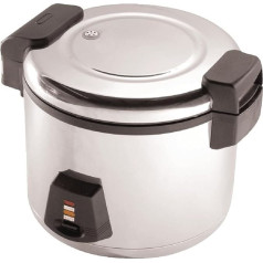 Buffalo Электрическая рисоварка 6 литров 345X460X400 мм Скороварка Пароварка