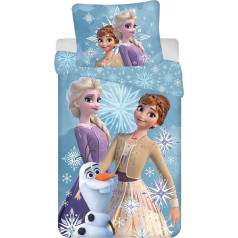 Disney Frozen Anna Elsa Snow Pillow Duvet 135/140 x 200 см
