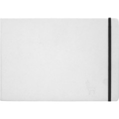 ETCHR Скетчбук для рисования и живописи, акварель, 1 шт, A4-100% хлопок, холодное прессование, текстурированный, веган-дружелюбный, мультимедийны