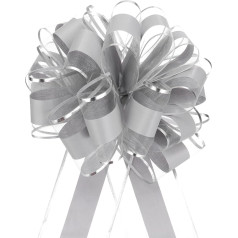 карта поиска 5 Шт. 8 дюймов Золотой Край Органза Автомобиль Подарок Обертывание Лук Свадебные Автомобильные Корзины Подарки Рождество Лук 