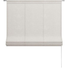 Neutex для вас! Римская штора Allure, гардина, 140 x 60 см (В x Ш), сделано в Германии, Oeko-Tex Standard 100, прозрачный капучино