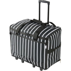 Birch 006107-STRIPE-BLK| XL Сумка-тележка для швейной машины | 63x43x30 см