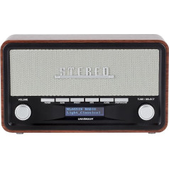 Радио UNIVERSUM DAB+, стереосистема с Bluetooth, AUX и функцией будильника DR 350-21