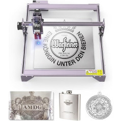 ATOMSTACK 5W лазерная гравировальная машина, A-5 лазерный резак лазерная гравировальная машина лазерная гравировальная машина лазерный гравер д