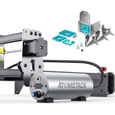 Atomstack Air Assist Set, 30 л/мин регулируемая воздушная поддержка для лазерного гравера, гравировального режущего станка, делает режущую кромку боле