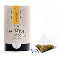 LA TETERA AZUL Премиум настой для пищеварения с ромашкой, мятой, анисом и фенхелем. Горшочек с 20 пирамидками