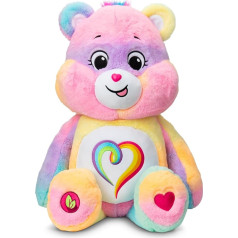 Basic Fun Care Bears Jumbo Togetherness Bear Plush - 60cm Soft Cuddly Collectible Toy Giant Teddy Bear Cuddly Toys for Kids