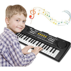 Детское пианино, 37 клавиш, электронное музыкальное пианино для детей, портативные многофункциональные музыкальные инструменты, обучающая