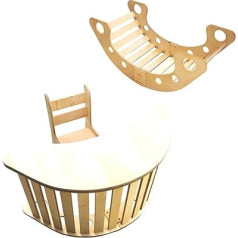 Деревянная качалка, арка для лазания Монтессори, пила для лука, арка для лазания для малышей, детская рамка для лазания, деревянная арка для