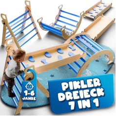 Треугольник Pikler, складной, 7 в 1, детская Монтессори-студия, треугольник для лазания Монтессори, деревянный и детский скалодром Монтессори, 