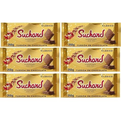 Suchard Turron Chocolate Pack of 6