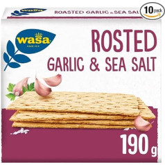 Wasa Tasty Snacks Crisps Жареный чеснок 190 г