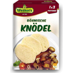 Богемские пельмени Werner´s 3 порции, 8 упаковок в коробке, без консервантов и красителей, без усилителей вкуса