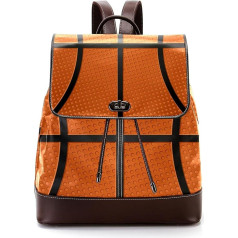Персонализированные школьные сумки Сумки для книг для подростков, Баскетбол, Текстура, Разноцветный, 27x12.3x32 см, Рюкзаки Рюкзаки