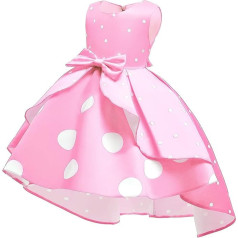 2-9Y Цветок девочка без спины платье младенца тоддлер формальные кружева платье