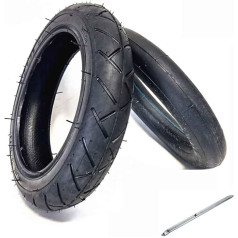 Шины 8x1,50 дюйма для 8-дюймовых детских колясок/троллей/электрических скутеров, простая установка, утолщенные пневматические внутренние и в