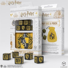Q-Workshop Harry Potter Hufflepuff Dice & Pouch