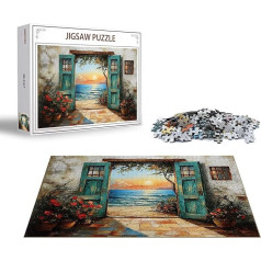 Цветочный пазл 6000 деталей Дерево Деревянный пазл взрослых, премиум качество классические деревянные образовательные игры, DIY классически