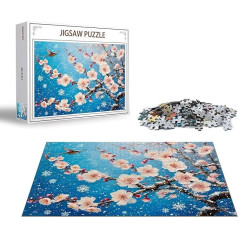 Пазл Цветочный пазл 2000 деталей Животные деревянные пазлы взрослых, премиум качество классические деревянные образовательные игры, DIY клас