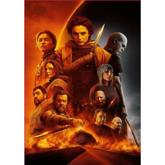 Пазл 1000 деталей, фильм-дюны-арт-постер, пазл для взрослых, семейные игры на разрядку, Xq504Zy, 38 x 26 см