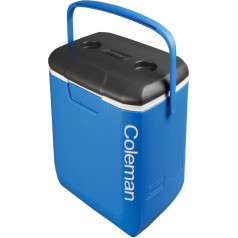 Coleman Cool Box 30QT Performance Cooler, объем 28 литров, большой высокопроизводительный холодильник, ящик для льда для напитков, синий