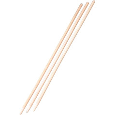 Набор из 3 ручек для метлы, деревянная сменная ручка, 130 см, деревянная ручка из бука, диаметр ручки 27 мм, ручка для инструмента, деревянные ру