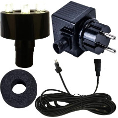 Köhko 29002 Полная светотехника для фонтана, включая светодиодное кольцо, кабель и трансформатор синий