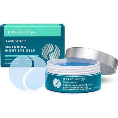 Patchology Flashpatch Restoring Night Eye Gel Jar, 30 пар
