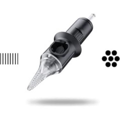 Модули игл для татуировок Liner 0.30 Capillary Cartridges Pack of 20 (7 Liners)