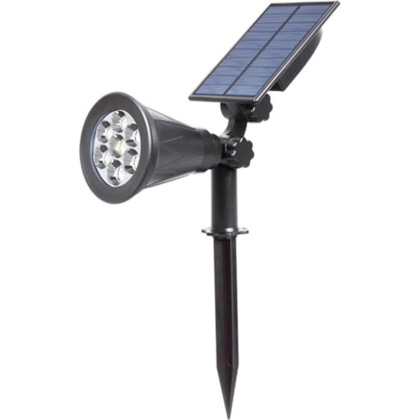 Kisangel Ground Plug Light Decorative LED Coloured Lawn Yard Lamp Patio Lights Economy Lamps Garden Decor Light Solar Lights for Outdoor Solar Lamp in Simple Style Outdoor Light Black