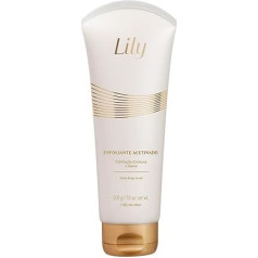 Lily Satin Velvet Body Scrub Успокаивающий отшелушивающий крем с ароматом сладкой лилии 200 гр.