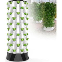 Гидропонная башня Гидропонный набор для выращивания с гидронасосом Гидропонный сад вертикальная башня для свежих овощей фруктов травы са