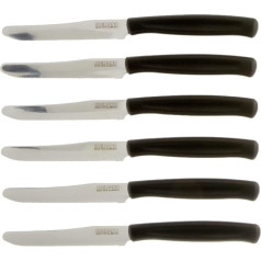 Kaimano kdn041506 N - Нож столовый, настольный, 6 предметов, черный