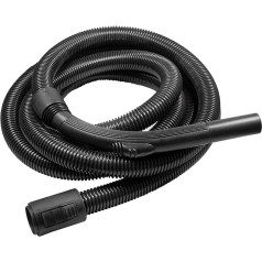 vhbw Сменный шланг с круглым соединением 35 мм, совместимый с автомобильным пылесосом Kärcher WD 6 P Premium, WD 6 P Premium, с ручкой 5,5 м