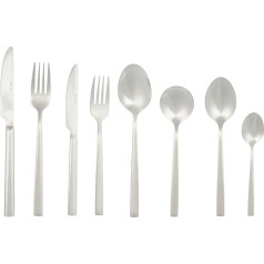 Salter Winslow BW12427EU7 44-Piece Cutlery Set - столовые приборы из нержавеющей стали, сервировка на 6 персон, включает ножи, вилки, чайные ложки, суповые ложки, 